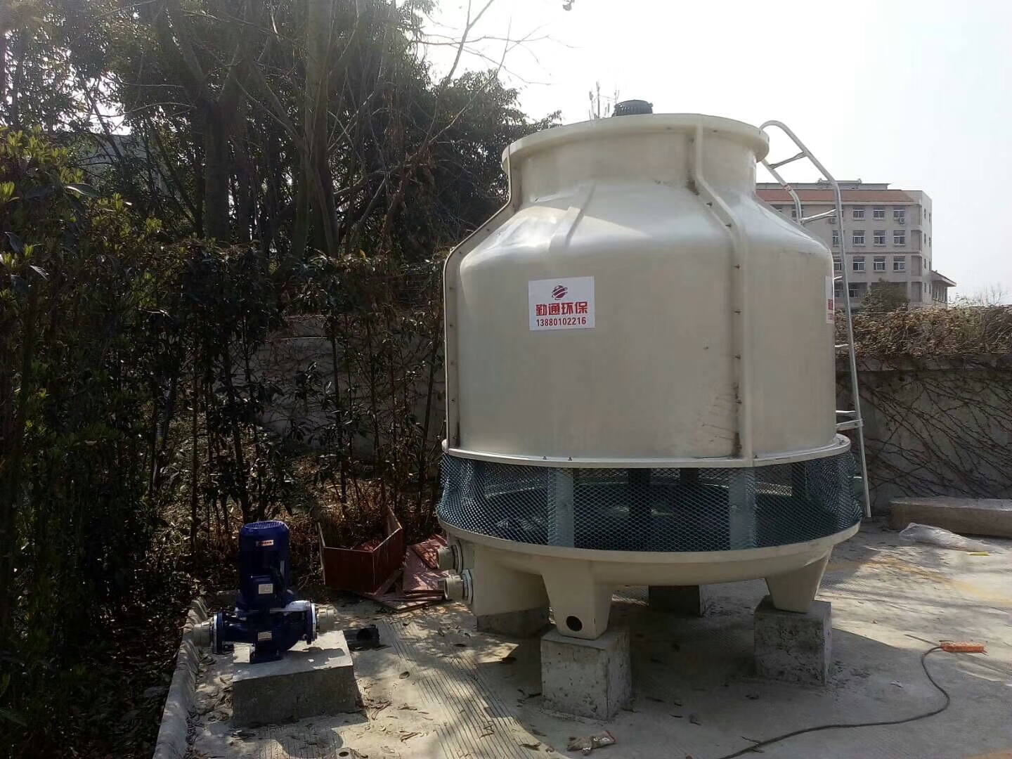 80T冷却塔-重庆项目安装现场